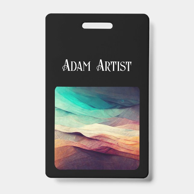 BADGE D'IDENTITÉ D'ARTISTE (Avant)