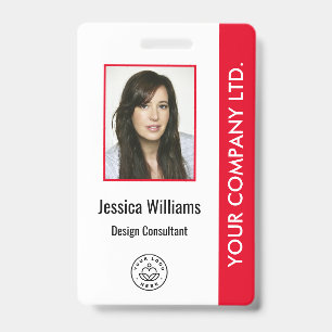 Badge d'identité d'entreprise personnalisé pour le