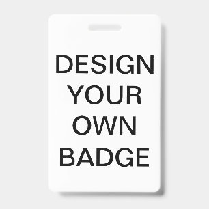 Badge d'identité personnalisé pour événement de bu