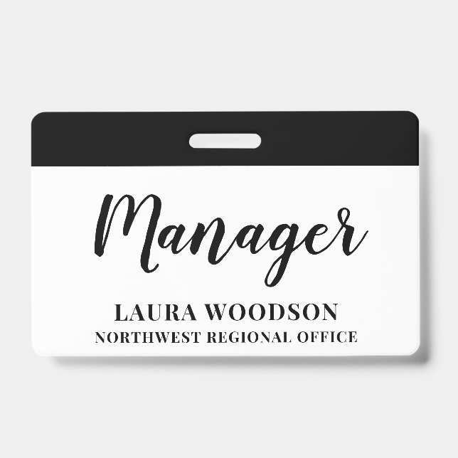 Badge Directeur  (Avant)