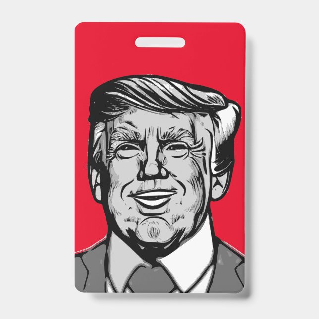 BADGE DONALD TRUMP  (Avant)