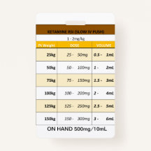 Doser rapidement RE : Etomidate et kétamine pour R