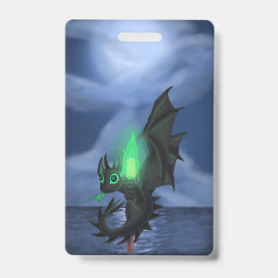 Badge Dragon de nuit