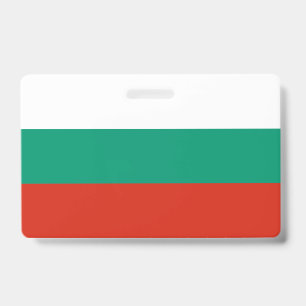 Badge Drapeau de Bulgarie