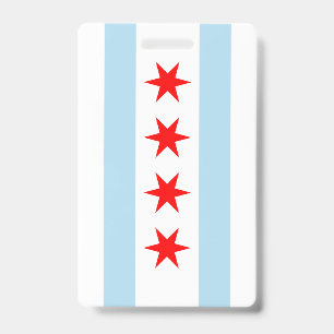 Badge Drapeau de Chicago