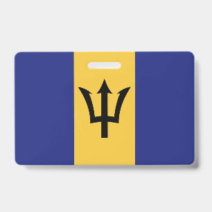 Badge Drapeau de la Barbade