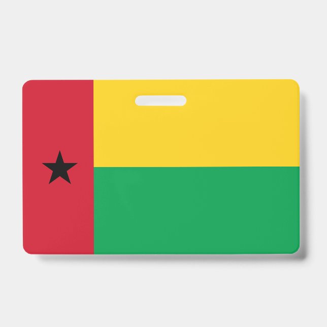 Badge drapeau de la Guinée-Bissau (Avant)