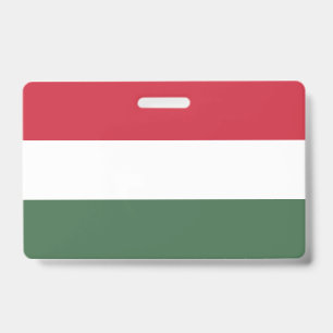 Badge Drapeau de la Hongrie