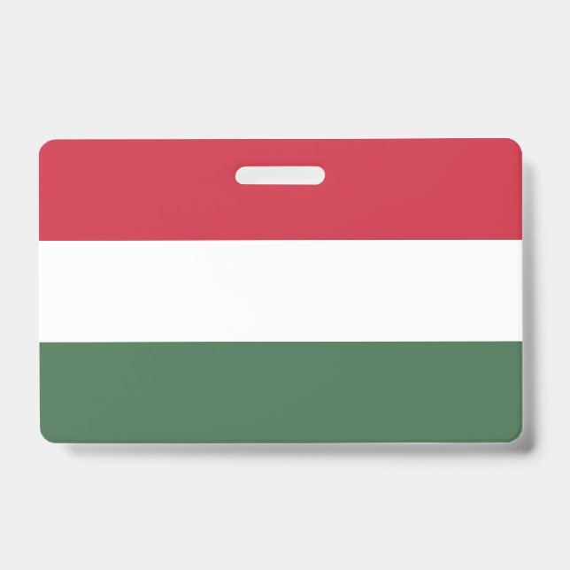 Badge Drapeau de la Hongrie (Avant)