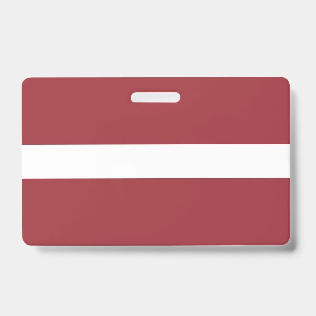 Badge Drapeau de la Lettonie (Avant)