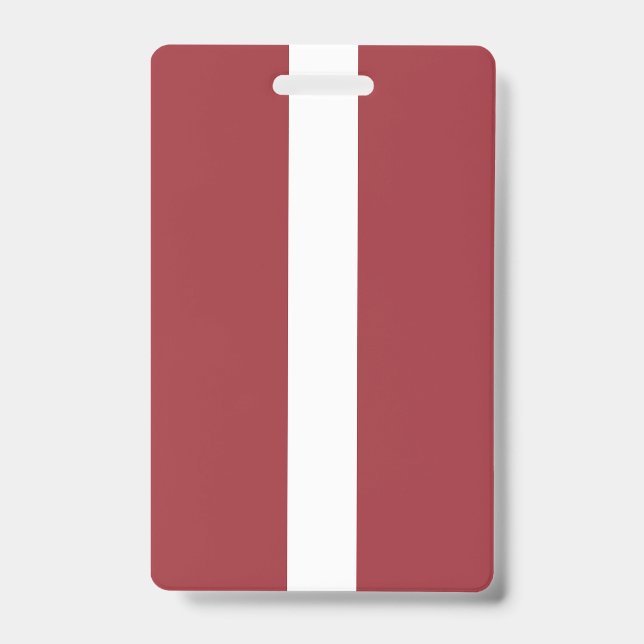 Badge Drapeau de la Lettonie (Avant)