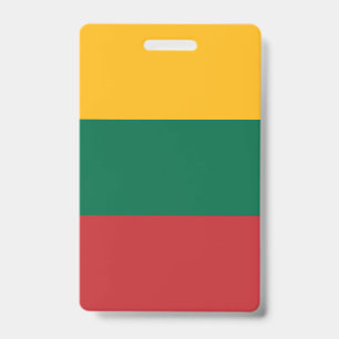 Badge Drapeau de la Lituanie