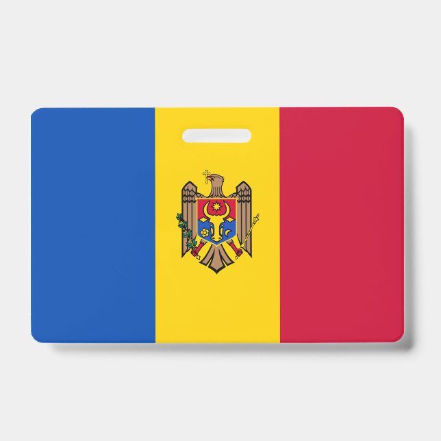 Badge Drapeau de la Moldavie (Avant)