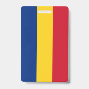 Badge Drapeau de la Roumanie