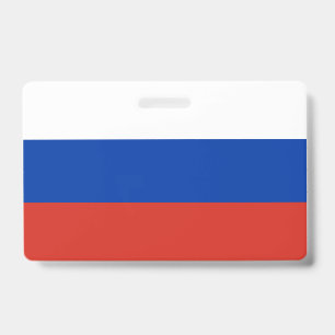 Badge Drapeau de la Russie