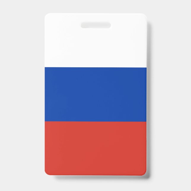 Badge Drapeau de la Russie (Avant)