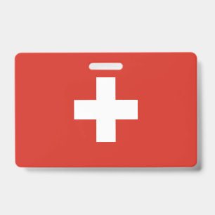 Badge drapeau de la Suisse