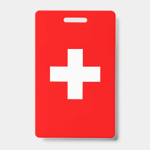 Badge Drapeau de la Suisse