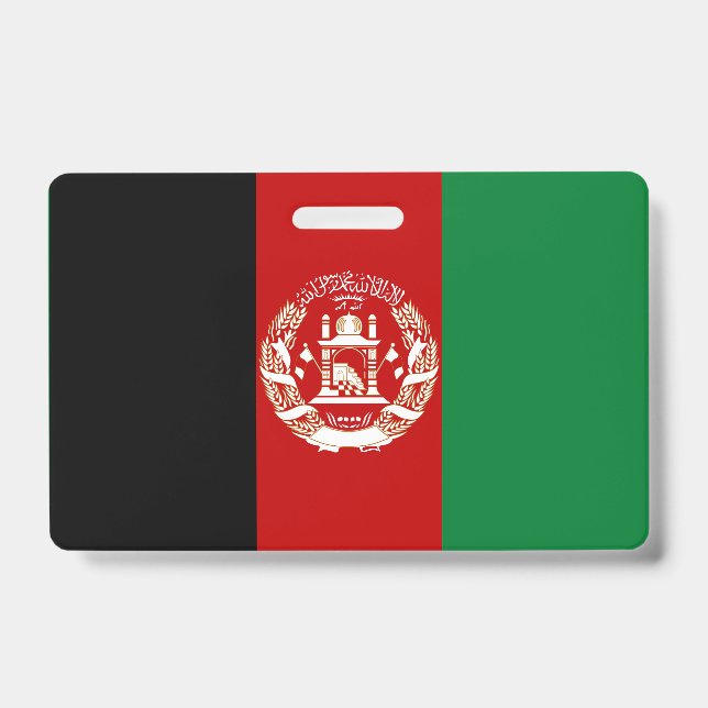 Badge Drapeau de l'Afghanistan (Avant)