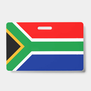 Badge Drapeau de l'Afrique du Sud