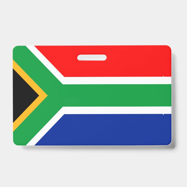 Badge Drapeau de l'Afrique du Sud (Front)