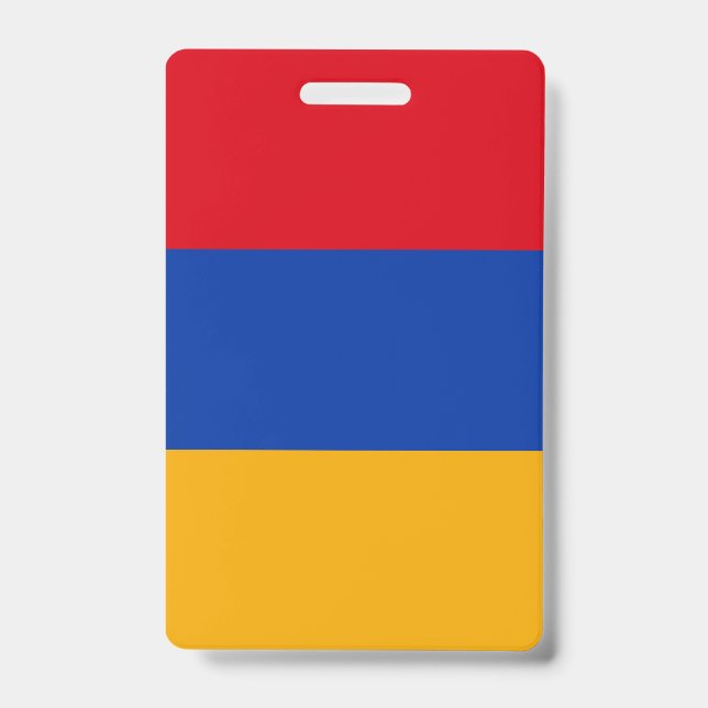 Badge Drapeau de l'Arménie (Avant)