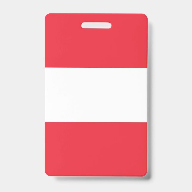 Badge Drapeau de l'Autriche (Avant)