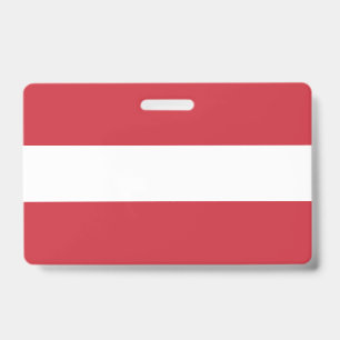 Badge Drapeau de l'Autriche