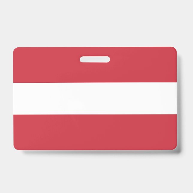 Badge Drapeau de l'Autriche (Avant)