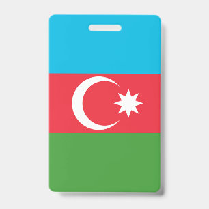 Badge Drapeau de l'Azerbaïdjan