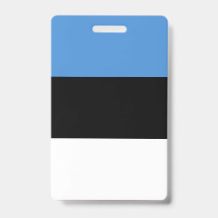 Badge Drapeau de l'Estonie