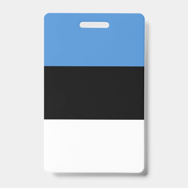 Badge Drapeau de l'Estonie (Avant)