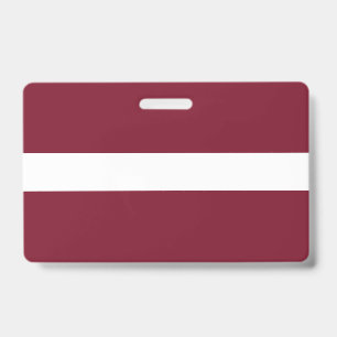 Badge Drapeau de Lettonie