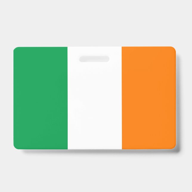 Badge Drapeau de l'Irlande (Avant)