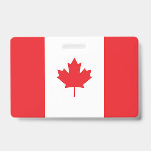 Badge Drapeau du Canada