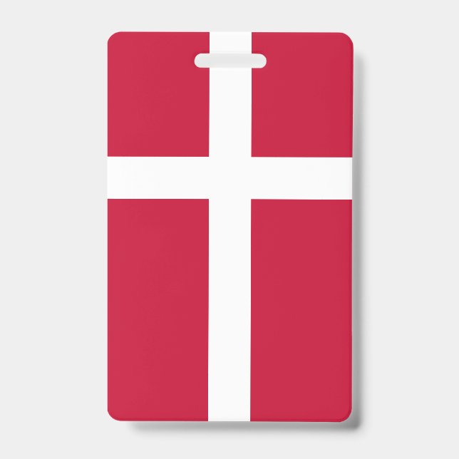 Badge Drapeau du Danemark (Avant)