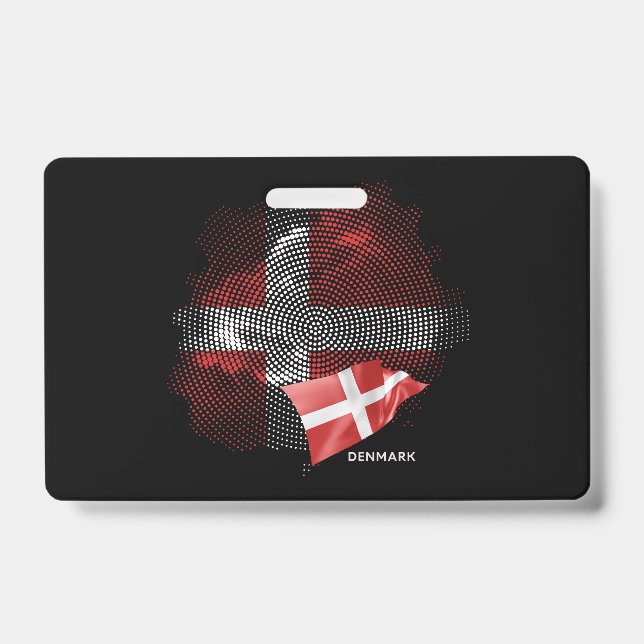 Badge Drapeau du Danemark (Avant)