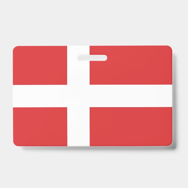 Badge Drapeau du Danemark (Avant)