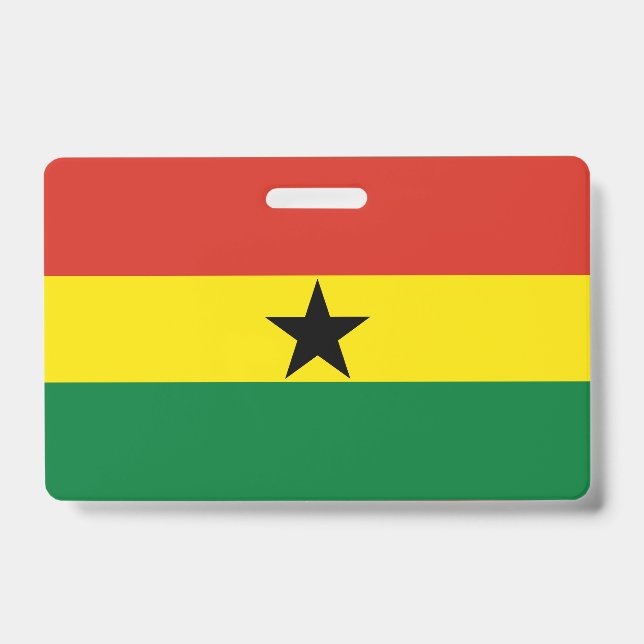Badge Drapeau du Ghana (Avant)