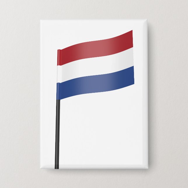 Badge Drapeau du Pays-Bas (Recto)