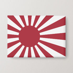 Badge Drapeau du soleil levant impérial du Japon, Edo à 