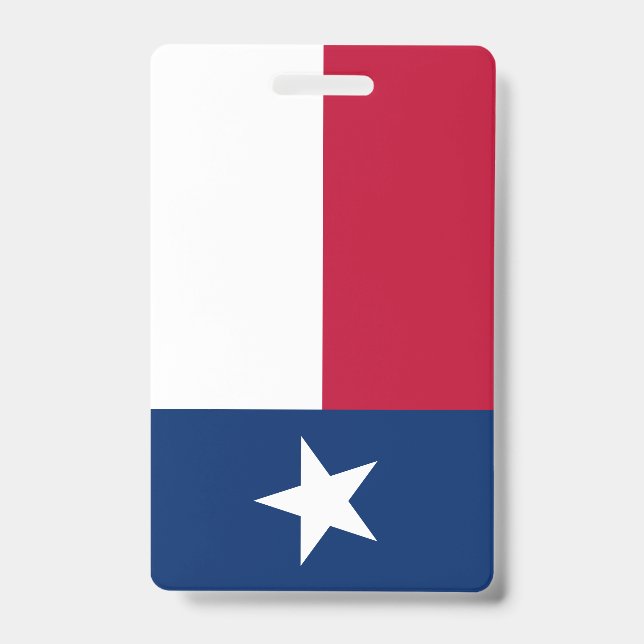 Badge Drapeau du Texas (Avant)