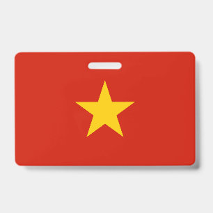 Badge Drapeau du Vietnam