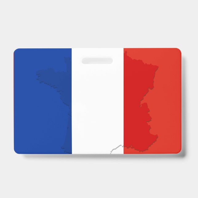 Badge drapeau français (Avant)