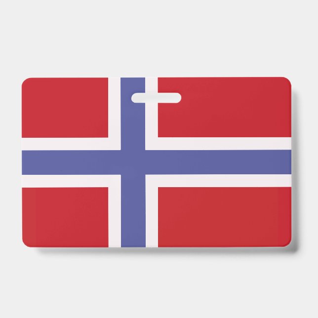 Badge Drapeau norvégien (Avant)