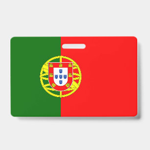 Badge Drapeau Portugal Insigne vertical