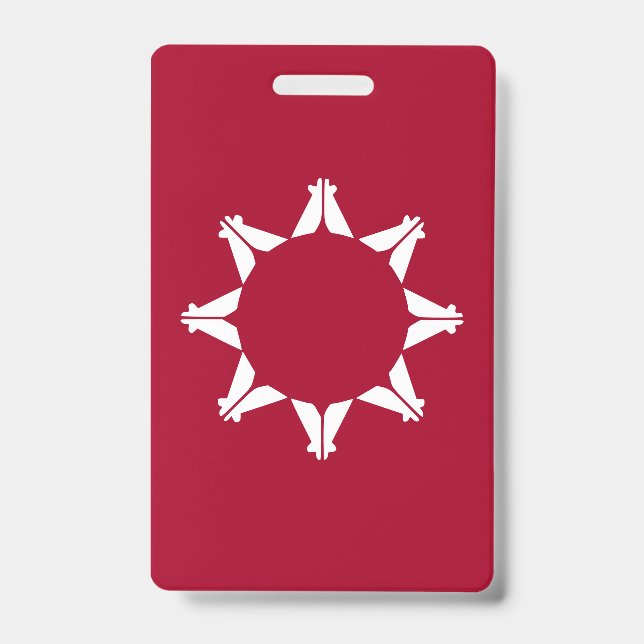 Badge Drapeau sioux oglala lakota (Avant)