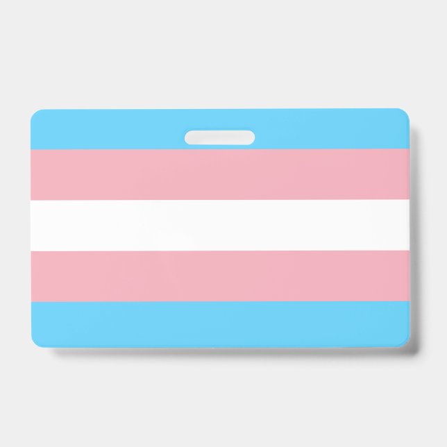 Badge Drapeau transgenre (Avant)