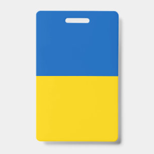 Badge Drapeau ukrainien
