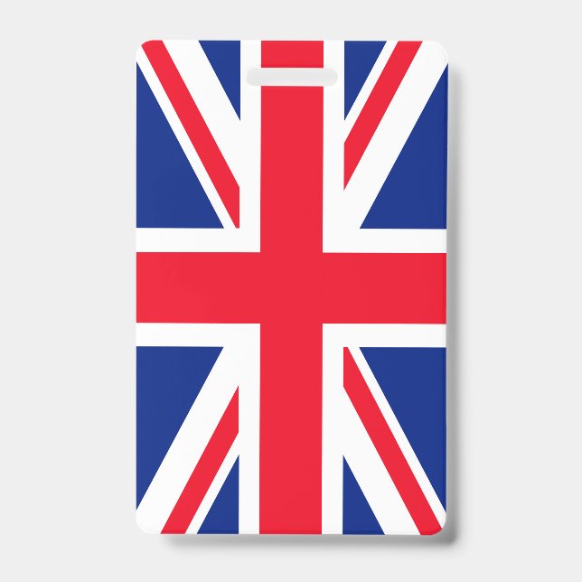Badge Drapeau Union Jack du Royaume-Uni (Avant)